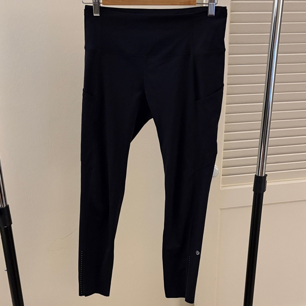 Black Leggings with Side Pockets